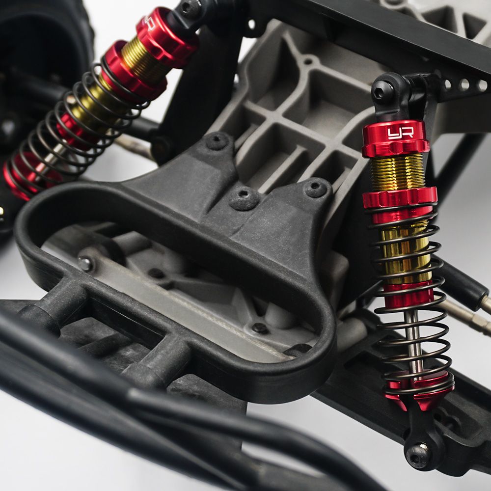 Yeah Racing TRSL-018BU Traxxas 1:10 Alu.-Stoßdämpfer 105mm blau (2) Detail 2 Yeah Racing TRSL-018BU Detail 2