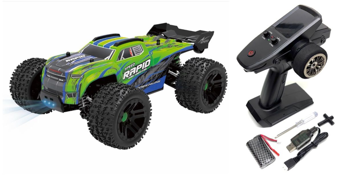 Absima 10034 1:20 Race Truggy "Rapid" grün 4WD RTR Detail 2 Absima 10034 Detail 2