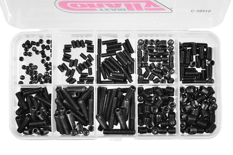 Corally C-38515 M3/M4/M5 Madenschrauben Box 12.9 (10/370) Detail 1 Corally C-38515 Detail 1