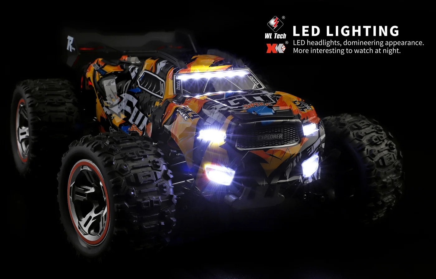 WL WL184008B WL 184008B 4WD Brushless Monster Truck 1/18 RTR Detail 11 WL WL184008B Detail 11
