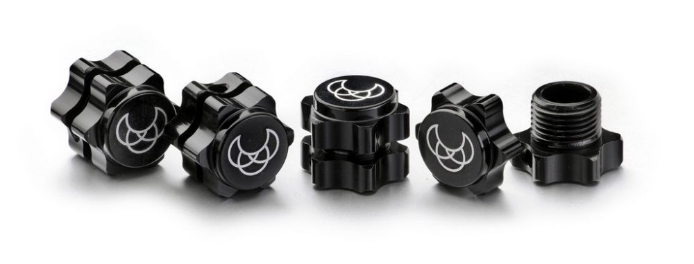 Absima 2560002 Radmitnehmer inkl. Endkappe 17mm schwarz (4) Detail 1 Absima 2560002 Detail 1