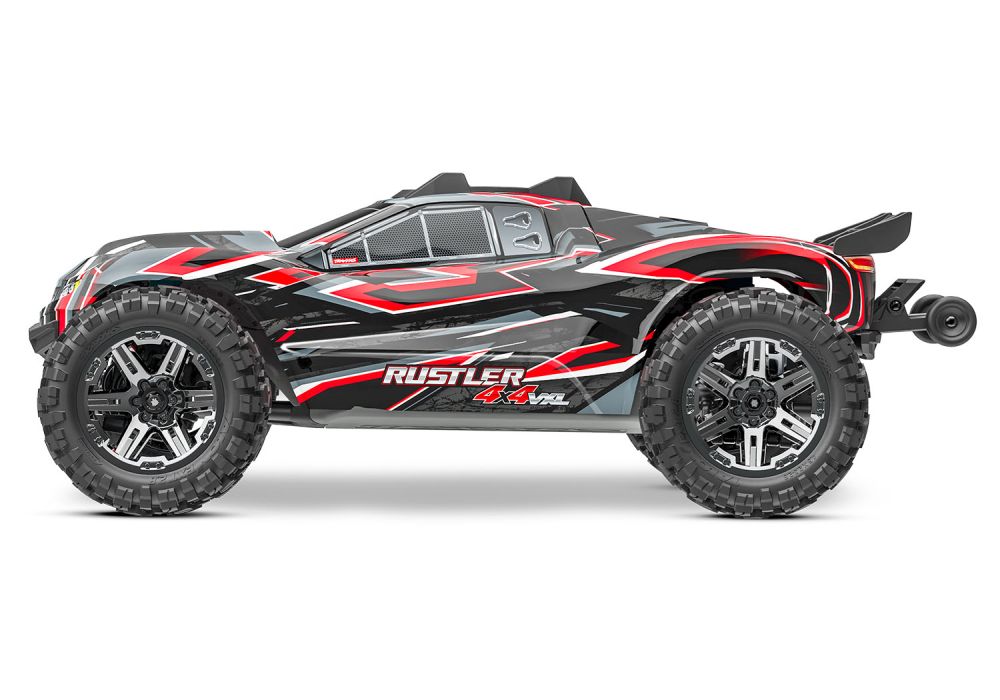 Traxxas 67376-4-RED 1:10 Rustler 4x4 HD VXL rot RTR Detail 1 Traxxas 67376-4-RED Detail 1