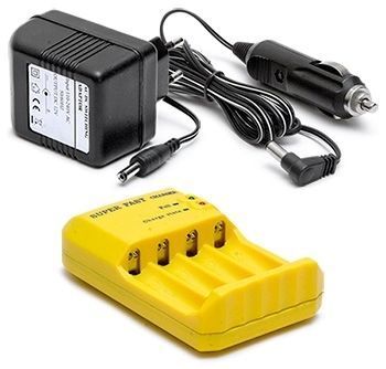 RaceMob HW601BC Mignon Ladegerät 12/230V 4xAA/AAA NiMH RaceMob HW601BC