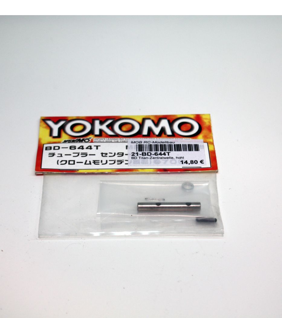 Yokomo BD-644T BD Titan-Zentralwelle, hohl Yokomo BD-644T