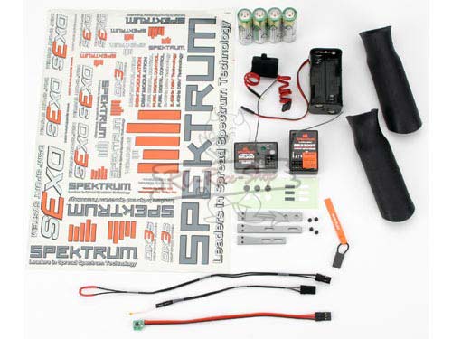 Spektrum SPM3140E DX3S DSM-2 Spektrum 2,4GHz mit Telemetrie-System Detail 2  Spektrum SPM3140E Detail 2