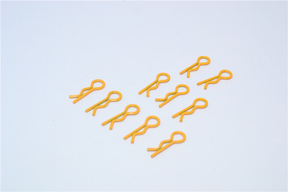GPM AC001SOR Karosserie-Clips klein orange (10) GPM AC001SOR