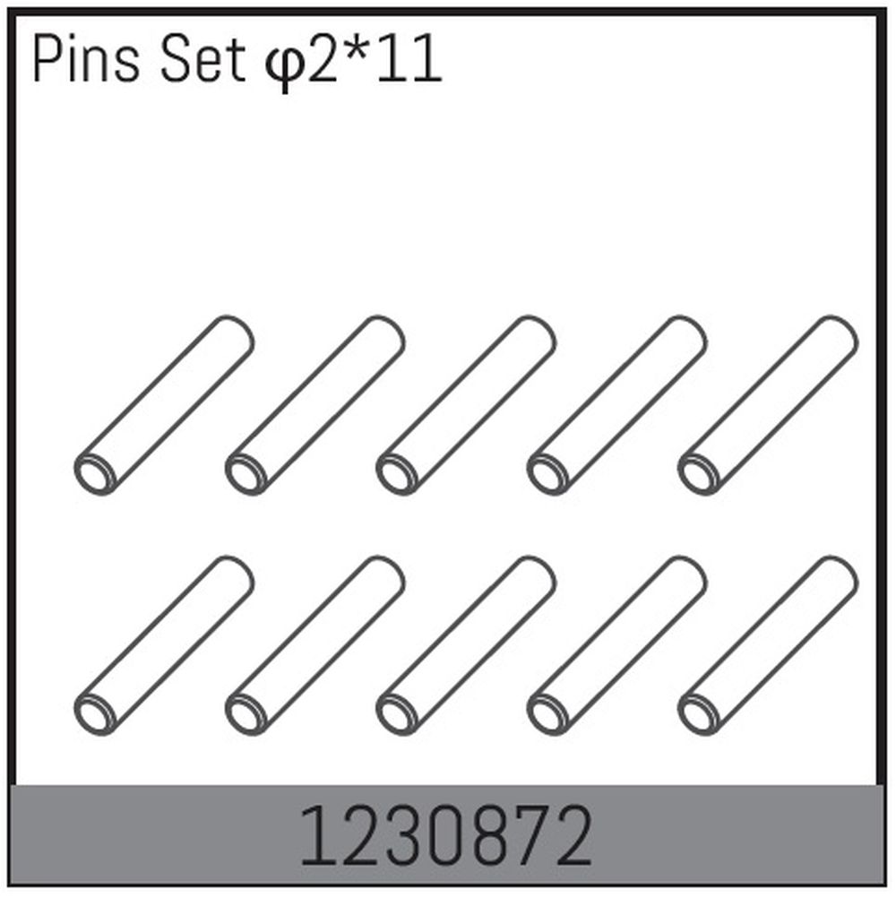 Absima 1230872 2x11 Pin Set (10) Absima 1230872