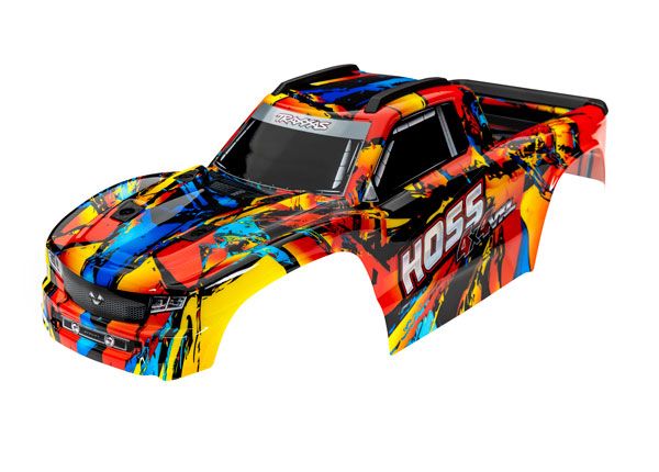 Traxxas 9011R Karosserie Hoss 4x4 Solarflare Traxxas 9011R
