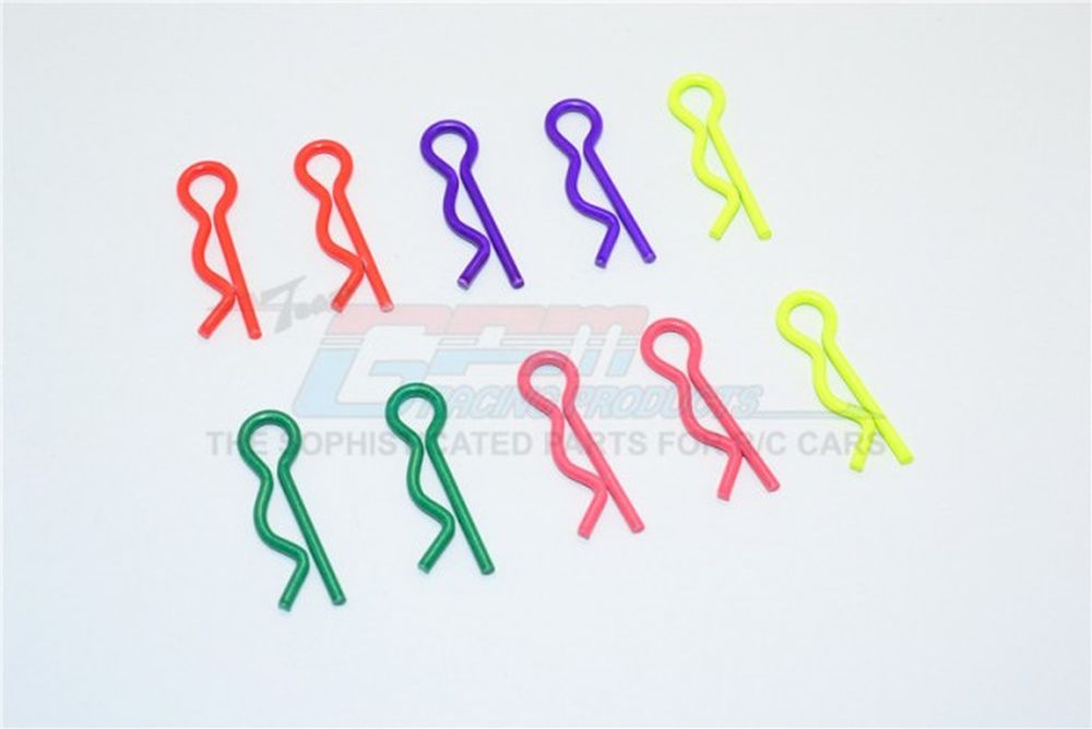 GPM AC003BM Karosserie-Clips gross mix (10) GPM AC003BM