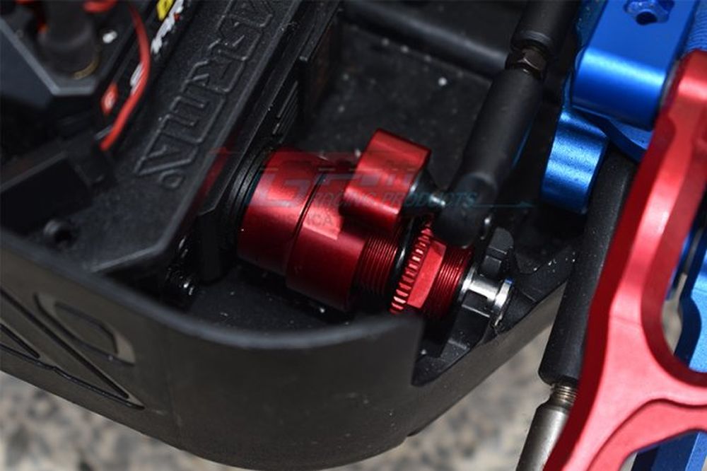 GPM MAKX015TSHR 1:5 Kraton Alu.-Servoarm/-Saver 15Z. rot Detail 1  GPM MAKX015TSHR Detail 1