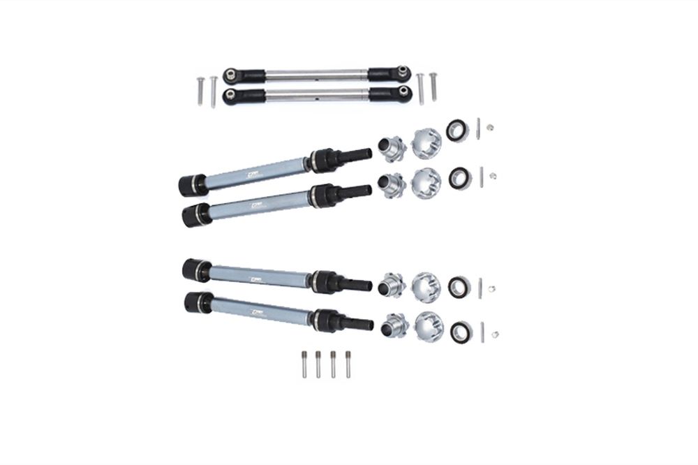 GPM TXMS143FRSGS Maxx +20mm Alu.-/Stahlkardanset grau (4) GPM TXMS143FRSGS