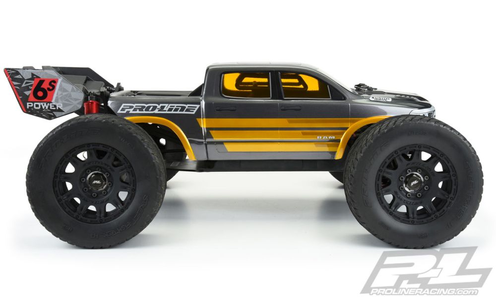 Proline 3534-17 Kraton 6S 2020 Ram Rebel 1500 Karosserie klar Detail 1 Proline 3534-17 Detail 1