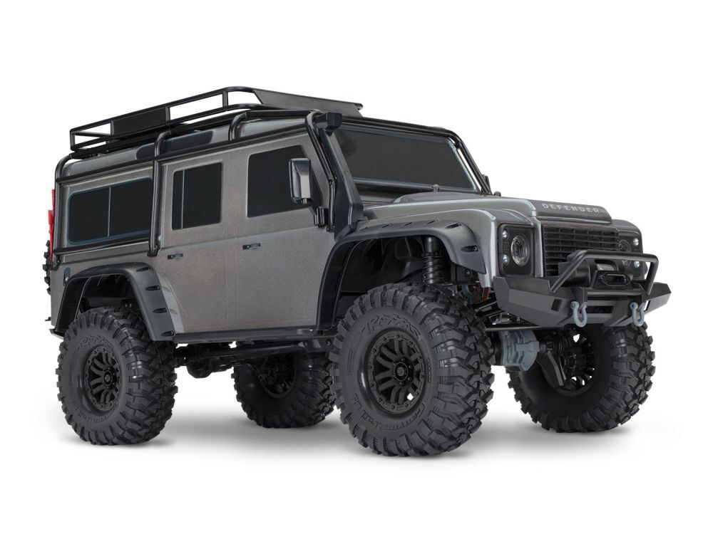 Traxxas 82056-4S TRX-4 Land Rover Crawler silber 1:10 RTR Traxxas 82056-4S