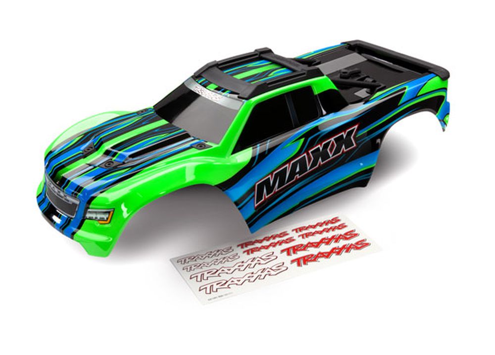 Traxxas 8911G Karosserie Maxx grün lackiert Traxxas 8911G