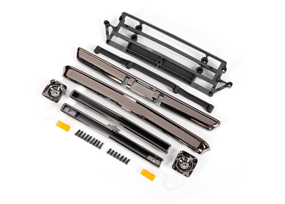 Traxxas 9415X Karosserie Anbauteile Chevrolet C10 schrarz chrom Traxxas 9415X