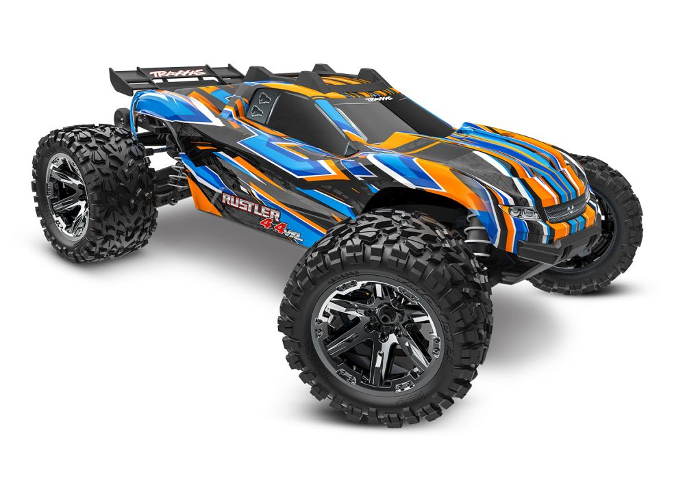 Traxxas 67376-4-ORNG 1:10 Rustler 4x4 HD VXL orange RTR Traxxas 67376-4-ORNG