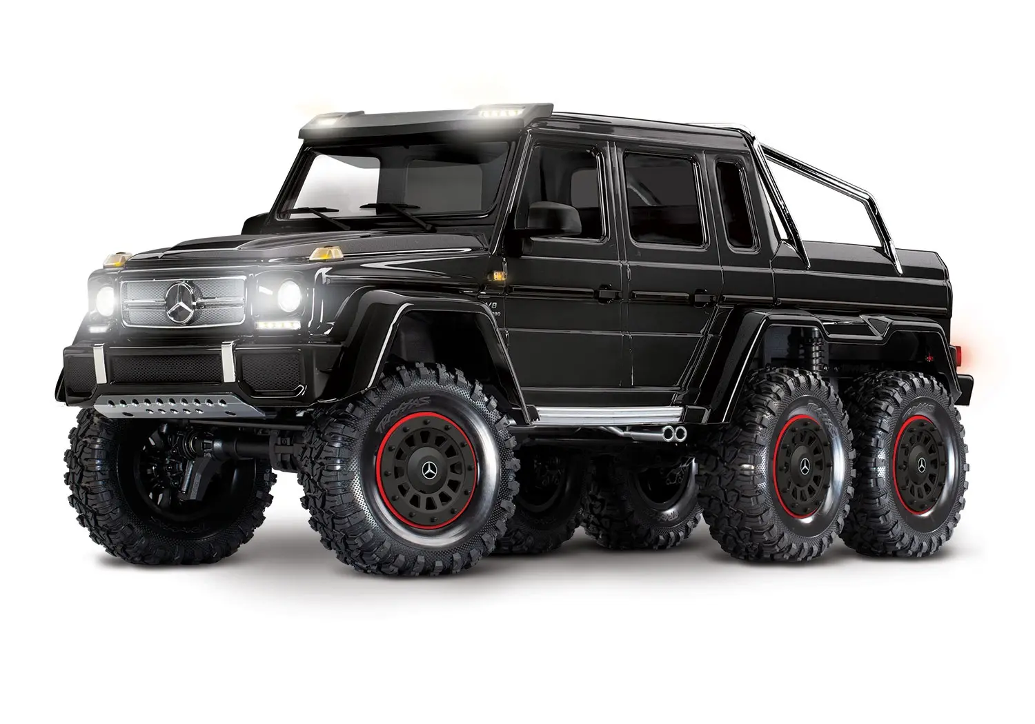 Traxxas 88296-4-BLK Traxxas TRX-6 MB G63 AMG schwarz 1:10 Crawler RTR 6x6 Traxxas 88296-4-BLK