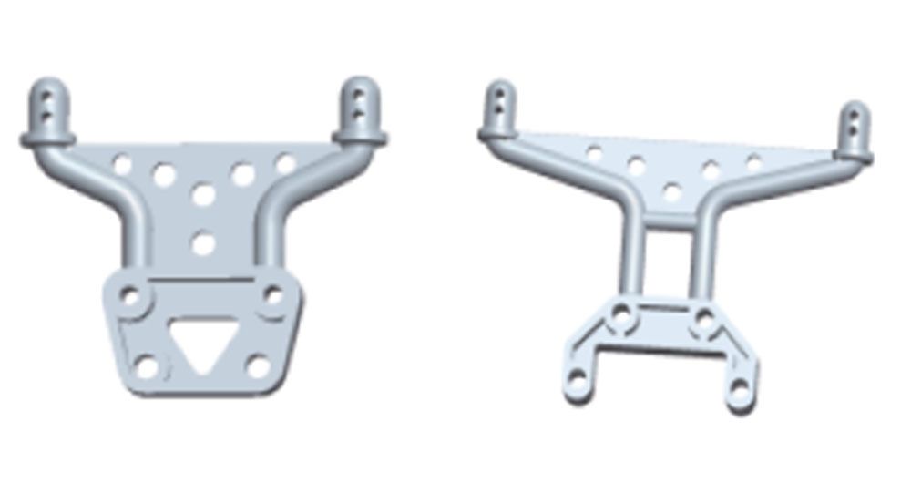 df Models 7469 Karosseriehalter vorne/hinten Truck DF06 df Models 7469