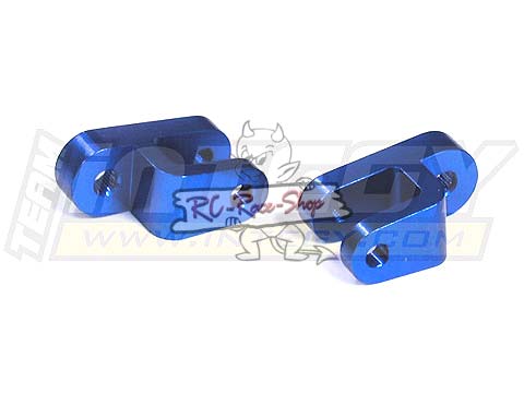 Team Integy T3134B REVO Alu.- Servoarme links/rechts (2) - blau Team Integy T3134B