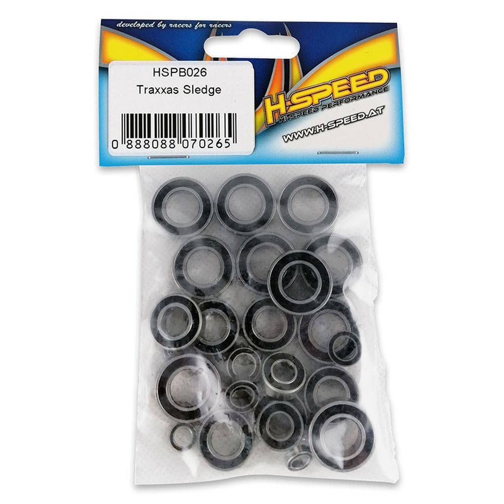 H Speed HSPB026 Kugellagersatz Sledge (26) rostfrei H Speed HSPB026