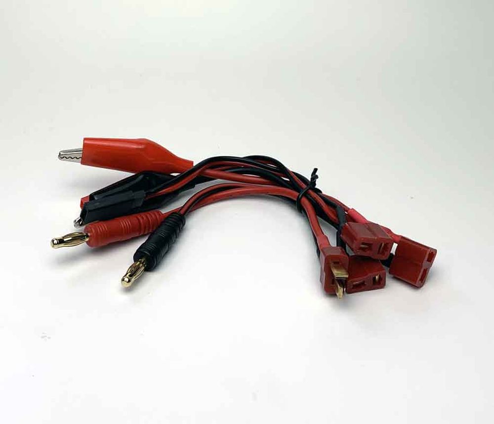 HobbyX HX500006 Ladekabel T-Stecker/JR/BEC/Krokodil HobbyX HX500006