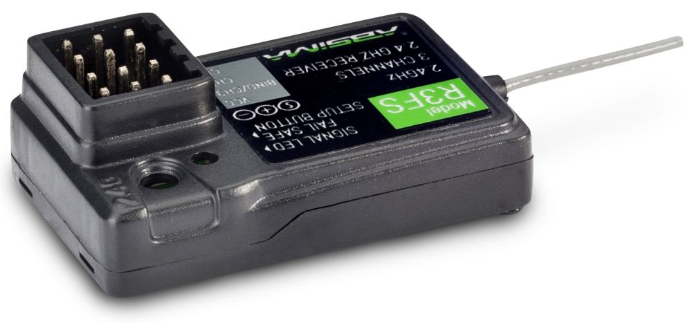 Absima 2020001 3 - Kanal Empfänger R3FS 2,4GHz Absima 2020001