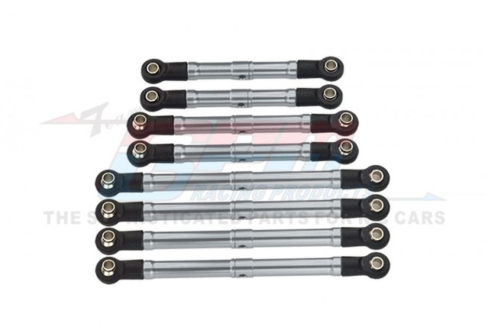 GPM TRX4M160SBEBK TRX-4M Alu.-Linkset einstellbar silber GPM TRX4M160SBEBK