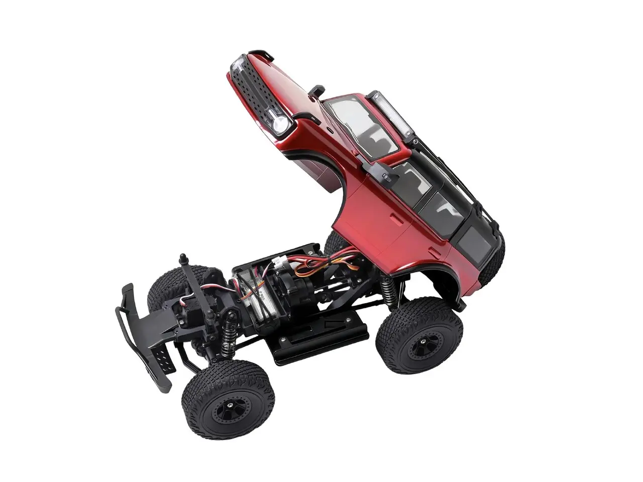 df Models 3107 DF Models Mini Varant Crawler 1:18 RTR Rot Detail 2 df Models 3107 Detail 2
