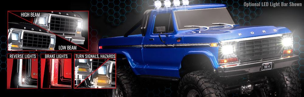 Traxxas 8035R TRX-4 1979 Bronco/F-150 Pro Scale LED Light Set Detail 4 Traxxas 8035R Detail 4