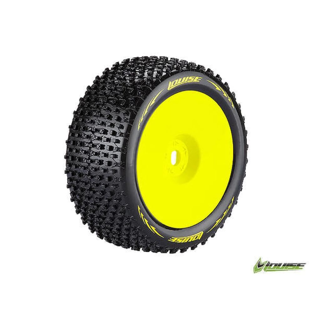 Louise RC LOUT3134SY 1:8 Truggy Komplettrad T-Pirate soft gelb Disc (2) Louise RC LOUT3134SY