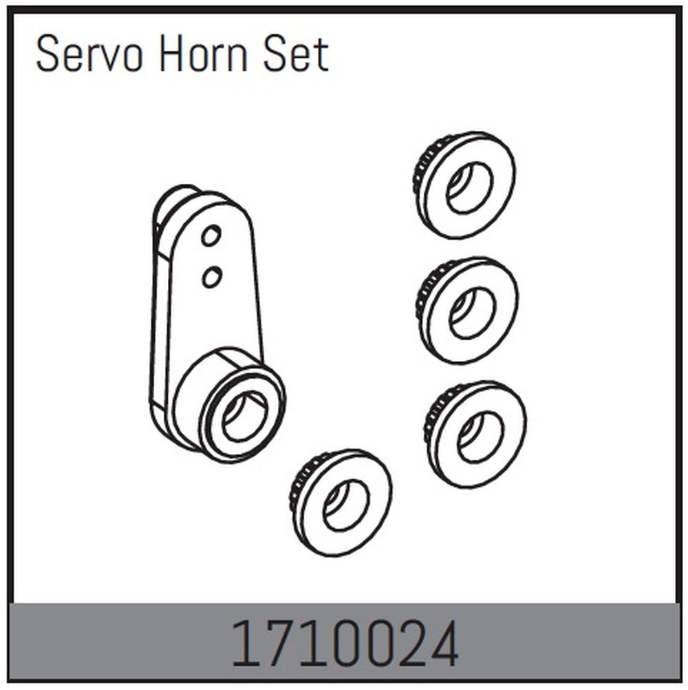 Absima 1710024 Servo Horn Set Absima 1710024