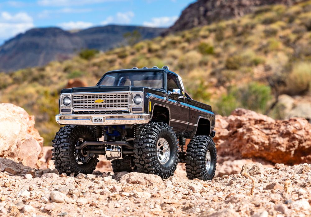 Traxxas 97064-1BLK TRX-4M 79 Chevy K10 4x4 lifted schwarz RTR inkl. Akku/Lader Detail 3  Traxxas 97064-1BLK Detail 3