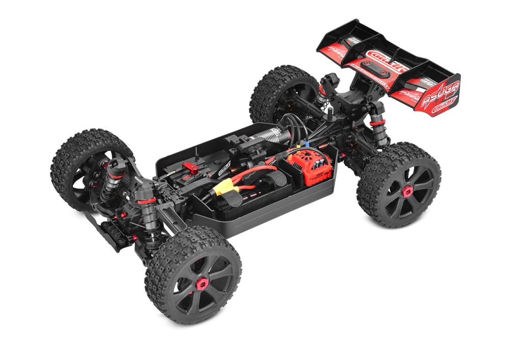 Corally C-00288-R 1:8 ASUGA XLR 6S Buggy rot RTR Detail 8 Corally C-00288-R Detail 8