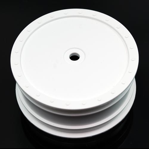 DE Racing DERBBD4W 2,2'' Borrego Felge DEX410V3 vorn 14mm, weiss (2) DE Racing DERBBD4W