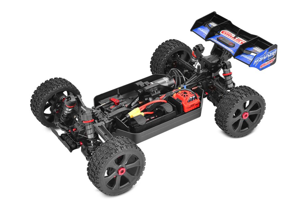 Corally C-00288-B 1:8 ASUGA XLR 6S Buggy blau RTR Detail 8 Corally C-00288-B Detail 8