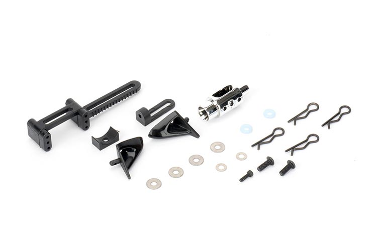 Carten RC NHA439 Diffusor, Auspuff Carten RC NHA439