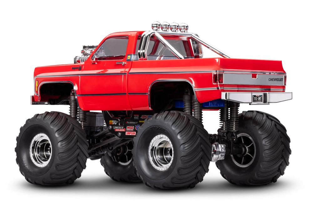 Traxxas 98064-1-RED TRX-4MT Chevy K10 4x4 rot 1:18 Monster-Truck RTR Detail 2  Traxxas 98064-1-RED Detail 2