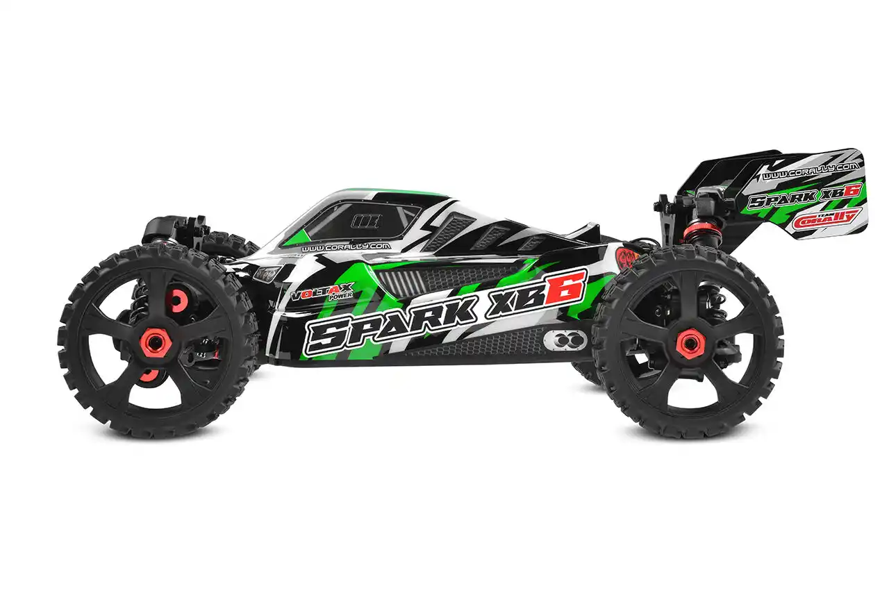 Corally C-00285-G 1:8 SPARK XB-6 Buggy grün RTR Detail 6 Corally C-00285-G Detail 6
