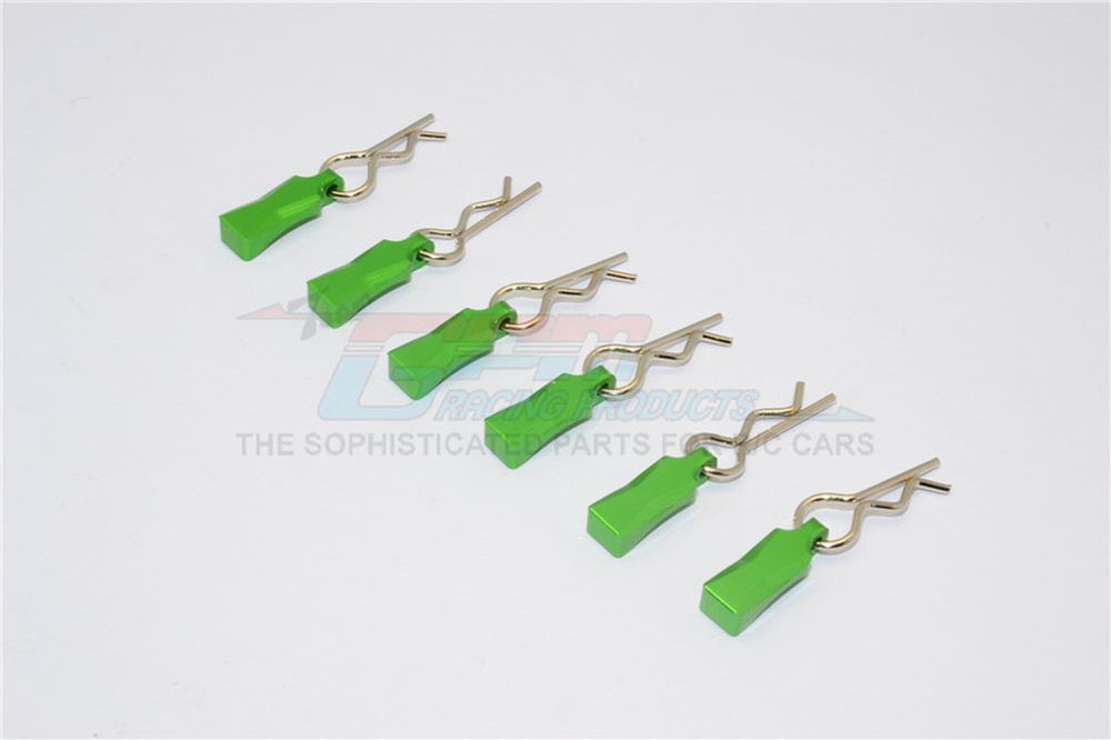 GPM BCM004MG Karosserie-Clips+Halter mittel silber (6) GPM BCM004MG