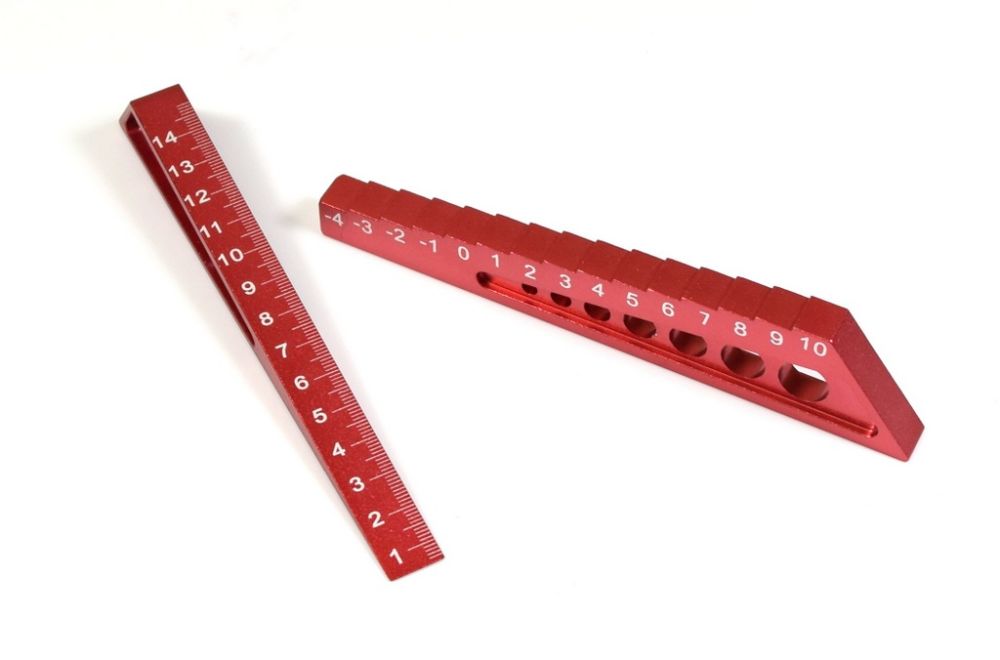 Absima 3000053 Höhenlehre rot 1:10 Onroad Absima 3000053