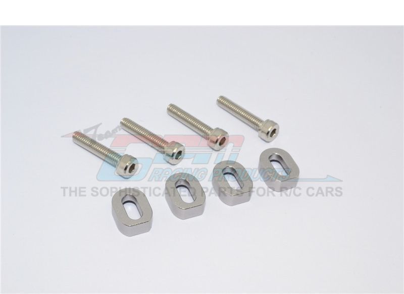 GPM TXM007GS X-Maxx Alu.-Shims+Schrauben grau GPM TXM007GS