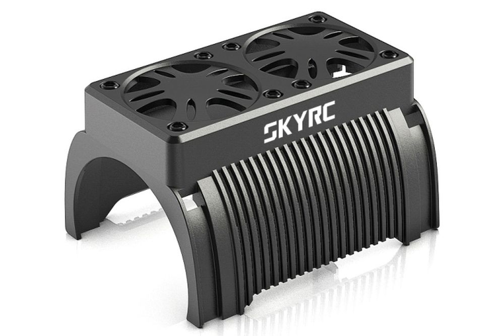 SkyRC SK400008 Motor Kühlkörper mit Ventilator 55mm für 1/5 Elektromotoren SkyRC SK400008