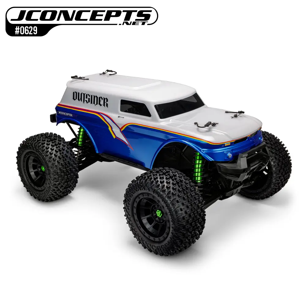JConcepts 0629 X-Maxx Karosserie The Outsider SUV klar JConcepts 0629