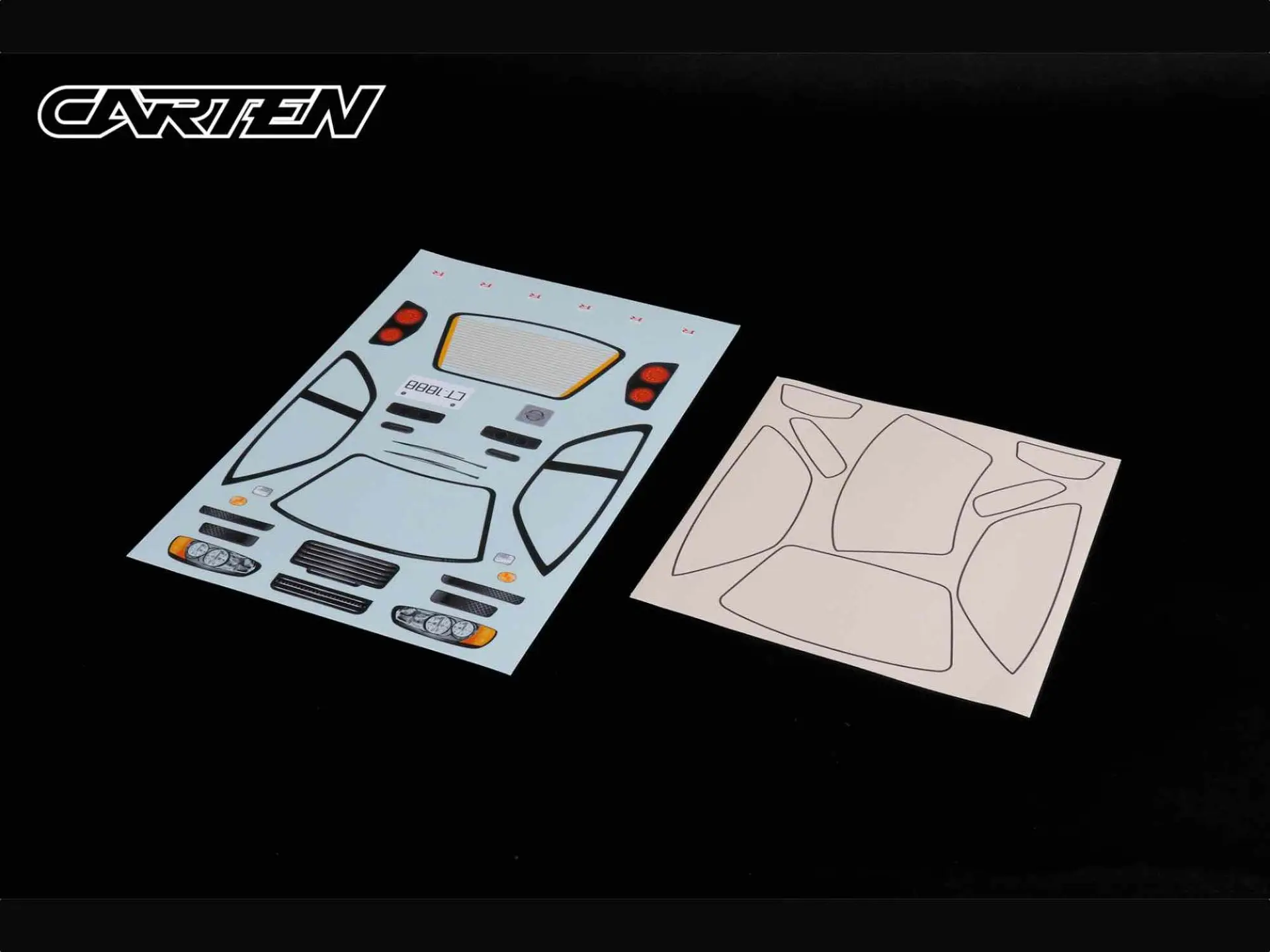 Carten RC NBA813 1:10 M-Chassis R34 Karosserie klar 210mm Detail 4 Carten RC NBA813 Detail 4