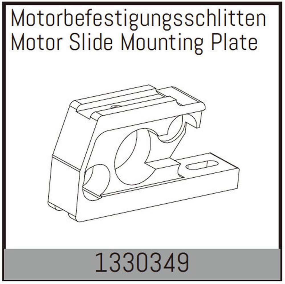 Absima 1330349 Motorbefestigungsschlitten Absima 1330349