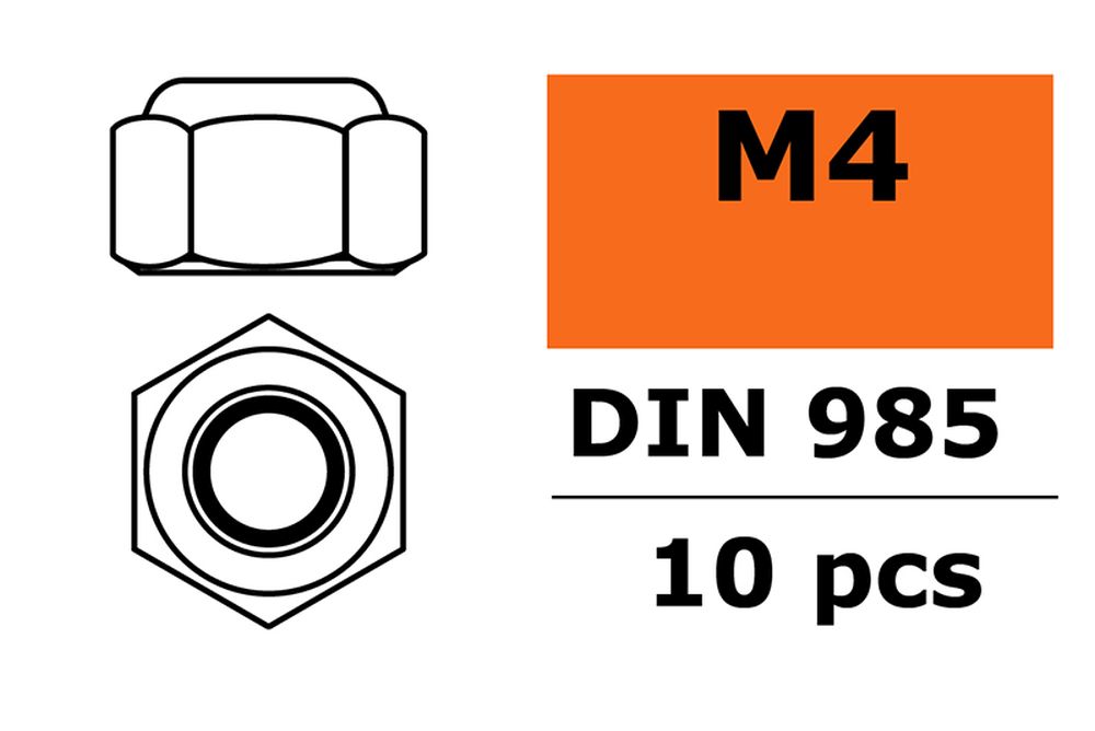 Promodels GF-0152-003 M4 selbstsich. Mutter (10) Promodels GF-0152-003