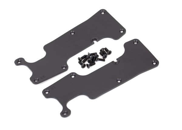 Traxxas 9634 Querlenker-Abdeckung schwarz hinten links/rechts (2) Traxxas 9634