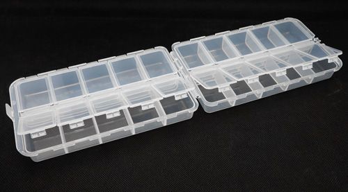 HobbyX HX12555 doppelseitige Teilebox 160x94x39mm Detail 1 HobbyX HX12555 Detail 1