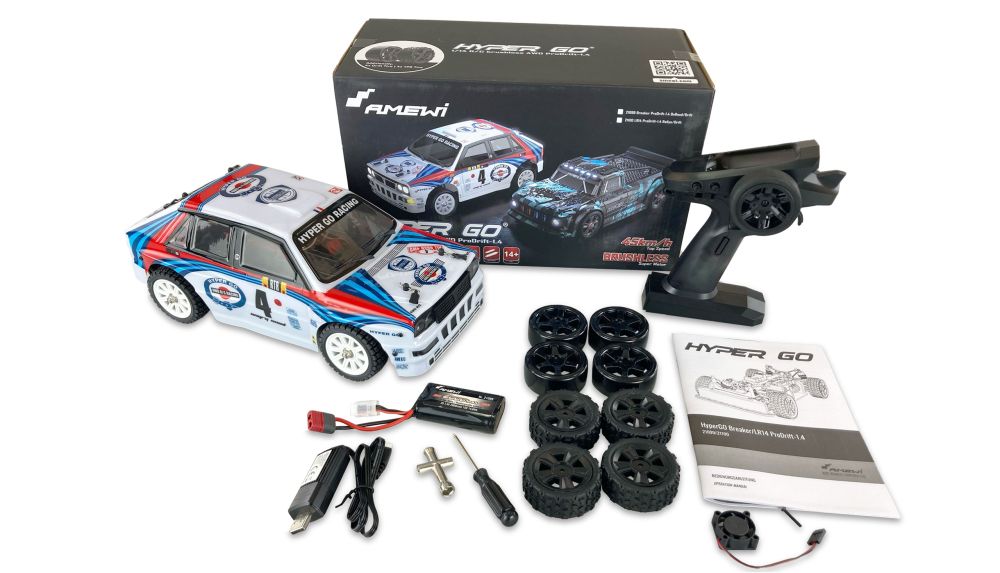 Amewi 21100 1:14 Hyper GO LR14 ProDrift 4WD Brushless Gyro RTR Detail 1 Amewi 21100 Detail 1