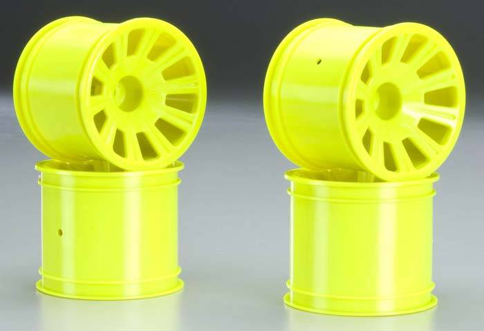 JConcepts 3315Y Felgen Rulux 1/10 T4/GT2 hinten gelb standard Achse (4) JConcepts 3315Y